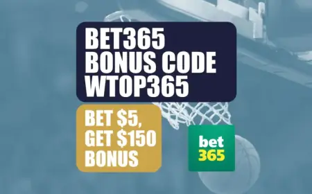 Claim $150 Bet365 Bonus Code WTOP365 for Lakers-Suns, NBA, CBB Games