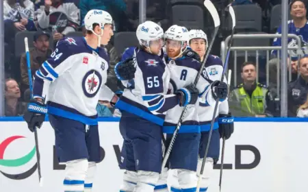 Perfetti’s Overtime Goal Lifts Jets Over Canucks