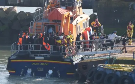 Gb News: 545 migrants arrive on busiest day for Channel crossings as gb news notes first arrivals in two weeks