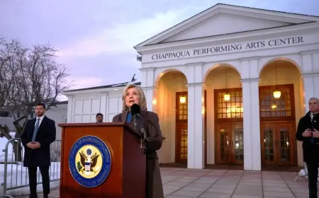 Hillary Clinton Says She 'Wants to See Truth Come Out' After Epstein Deposition