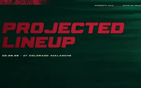 Wild Vs Avalanche: Lineup, Olympic returns and practice notes ahead of Denver game