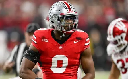 Sonny Styles, Arvell Reese Tie for Fastest 40 at Combine in Indianapolis