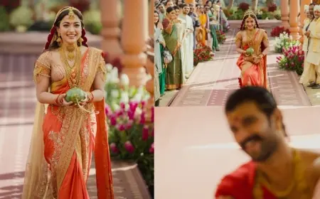 Rashmika Mandanna and Vijay Deverakonda Share First Wedding Pictures as Friends Describe Emotional Mandap Moment