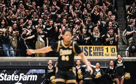 Mi State Vs Purdue: Michigan State 76-74 at Mackey Arena
