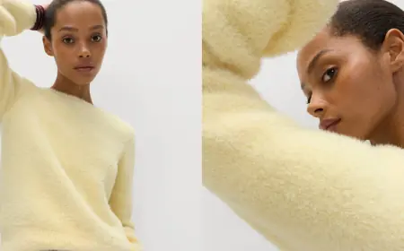 M&s spring knit edit: lemon-loud fluff, a £26 neck-tie jumper and a little-known £4.50 cotton deal shoppers are racing for