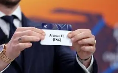 Arsenal land dream Ucl Draw as Gunners can plot route to Champions League final