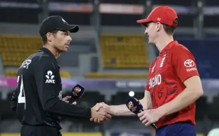 New Zealand Opts to Bat First in Colombo Match