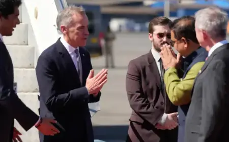 Carney Begins Asia Tour in India with Trade Talks