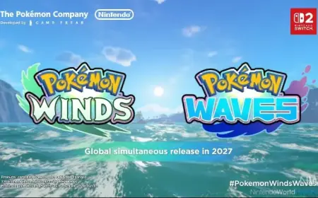 “Pokemon Winds and Waves Set for 2027 Release”