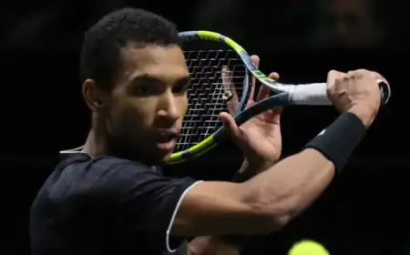Auger-Aliassime Advances to Dubai Tennis Quarterfinals