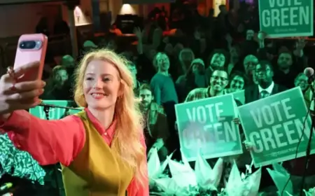 Plumber Leads Greens to Upset Victory Over Labour and Far-Right in UK Election