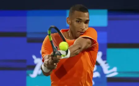 Auger-Aliassime Secures First-Round Victory in Dubai
