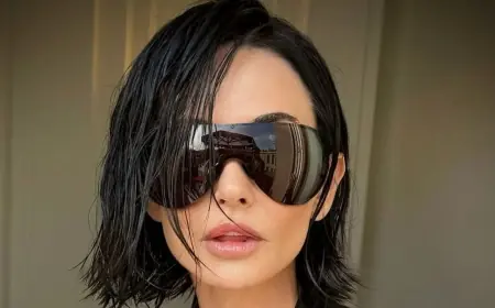 Demi Moore Debuts Chin‑Length Bob and Dramatically Pointed Gucci Pumps in Milan