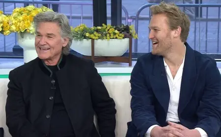 Kurt Russell and Wyatt Russell Discuss Monarch Season 2 as Kong, Godzilla and Titan X Return