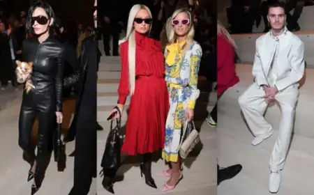 Top Celebrity Footwear from Gucci Fall 2026 Front Row