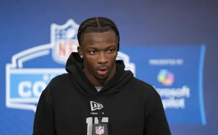 Lorenzo Styles Listed Among Measured Prospects as Davison Igbinosun Runs Official 4.45 at 2026 NFL Combine