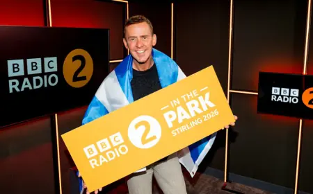 Radio 2 In The Park 2026 Lands in Stirling — City Park to Host Thousands for Three-Day Weekend