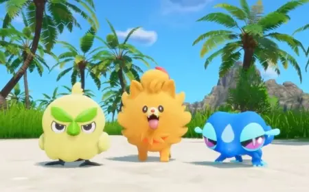 Pokémon Winds and Waves Reveals Gen 10 Starters Browt, Pombon, and Gecqua for Nintendo Switch 2