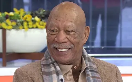 Morgan Freeman Discusses ‘The Gray House,’ ‘The Dinosaurs’ and His Legal Fight Over AI Voice