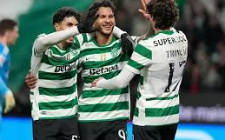 Sporting Vs Estoril Praia: Suárez Double Seals 3-0 Win as Lisbon Side Hold Second