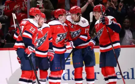Sandin and van Riemsdyk Shine in Capitals’ Victory Over Flyers
