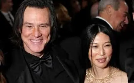Jim Carrey Thanks His 'Sublime Companion' Min Ah as He Accepts Lifetime Honor at France's César Awards