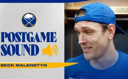 Sabres Vs Panthers: Malenstyn’s 2-1 Goal Featured in 3-2 Win at Amerant Bank Arena