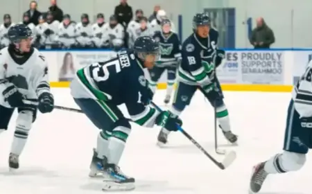 White Rock Whalers Dominate PJHL Round 1 with 2-0 Sweep