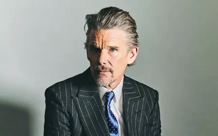 Ethan Hawke’s First Acting Award Was a Bong — With Blue Moon He’s Aiming Even Higher