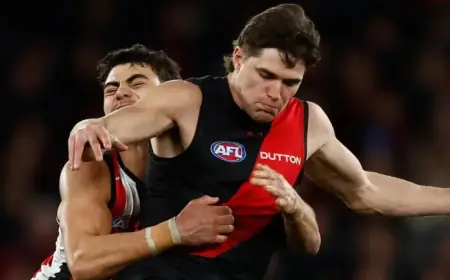 Bombers Stars Return for Saints Clash in AFL Preseason Live Event