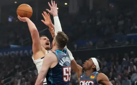 Nuggets vs. Thunder: Dort Ejected for Fouling Nikola Jokic