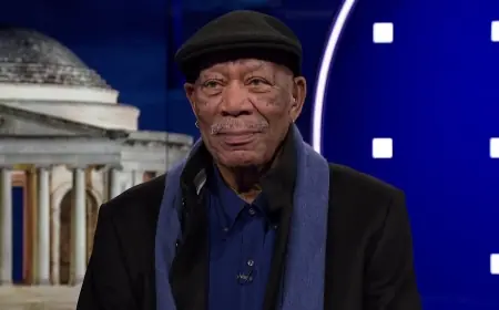 Morgan Freeman Calls Trump a 'Convicted Felon' and Unleashes Profane Takedown on Live TV