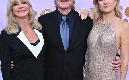 See the Most Adorable Throwback Photos of Goldie Hawn and Kurt Russell with Their 4 Kids