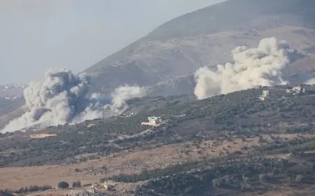 Lebanon: Israeli strikes hit al-Tuffah region and Markaba