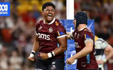 Reds Dazzle with Skillful Plays in Australian Super Rugby Triumph