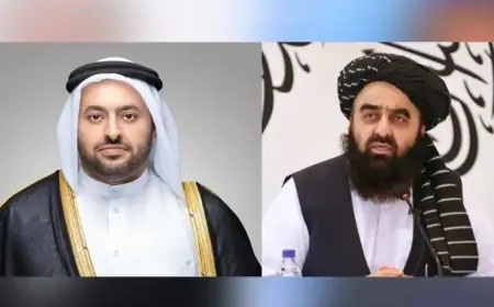 Qatar’s Foreign Minister Engages with Afghan Counterpart in Phone Call