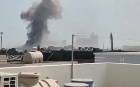 Iranian Missile Intercepted by Qatar; Explosions Reverberate in Abu Dhabi