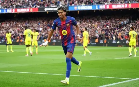 Lamine Yamal’s Stunning Goal Extends Barcelona’s Lead Over Villarreal