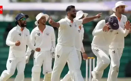 Jammu and Kashmir Secure Historic Victory with First Ranji Trophy Title