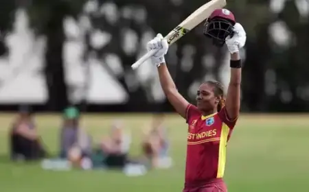 Matthews Propels West Indies to Victory in Consolation Match