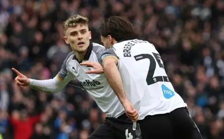 Derby County Vs Blackburn Rovers: Rams bounce back with 3-1 second-half fightback