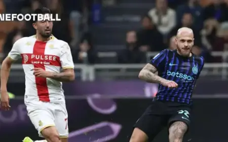 Dimarco’s Stunning Volley Scores from Challenging Angle