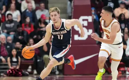 Gonzaga vs. St. Mary’s: Tomorrow Night’s College Basketball Showdown Preview