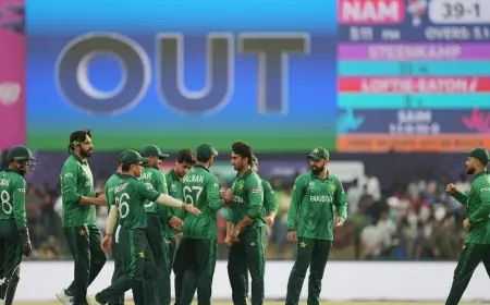 Pak Vs Sl: pak vs sl — Pakistan win but miss out on T20 World Cup semis as New Zealand advance
