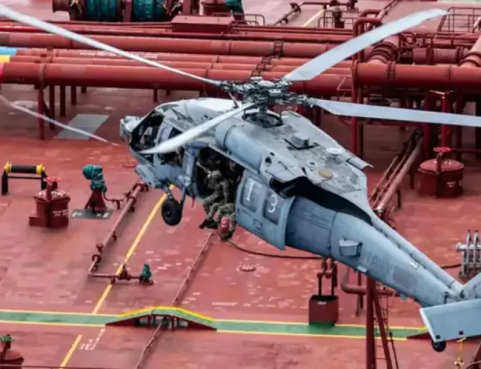 U.S. Military Seizes Oil Tanker in Indian Ocean After Caribbean Pursuit