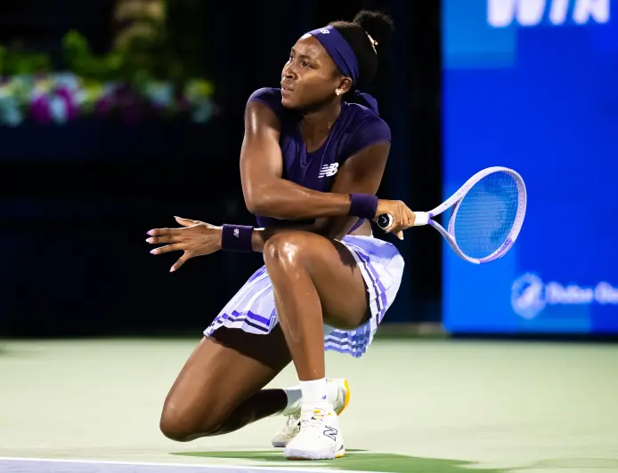 coco gauff Survives Three Match Points to Reach Dubai Quarterfinals After Earlier Kalinskaya Win