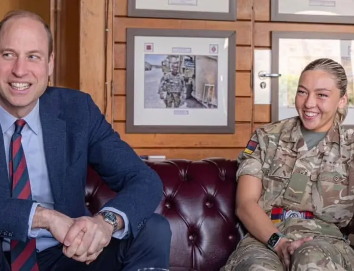 Prince William pays tribute to Army Medic Death of Corporal Lucy Wilde