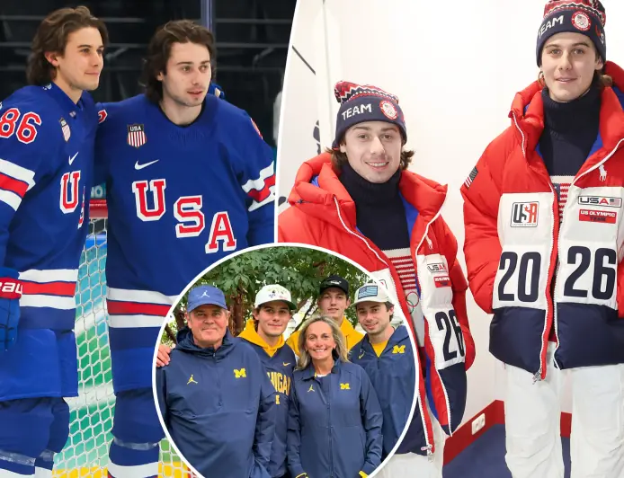 Quinn Hughes and Jack Hughes Shine for Team USA as Brothers Drive U.S. to Olympic Semifinals