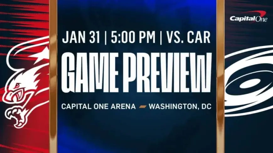 Capitals Return to Host Hurricanes in Exciting Home Game
