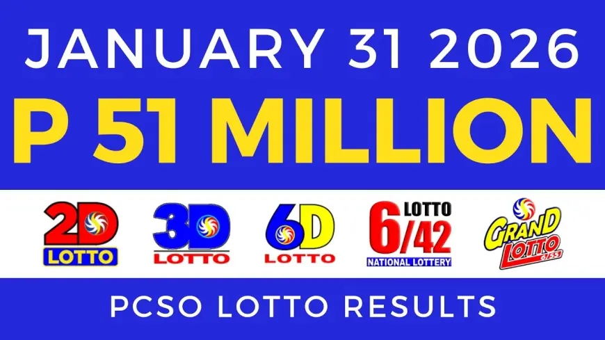 Live Lotto Results: National Lottery Numbers for January 31, 2026